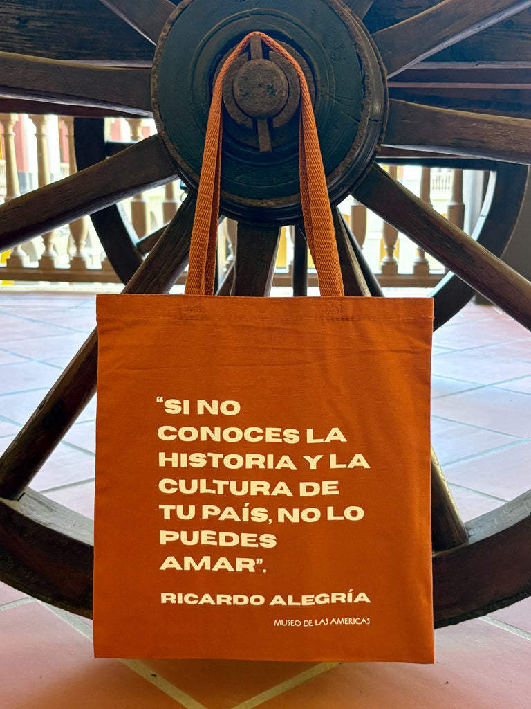 Don Ricardo Alegría quote tote
